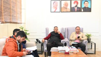 कैबिनेट मंत्री गणेश जोशी ने की मसूरी विधानसभा क्षेत्र में चल रहे विकास कार्यों और क्षेत्र में आपदा के पुनर्निर्माण कार्यों की समीक्षा 