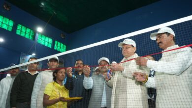 मुख्यमंत्री ने अल्मोड़ा में किया सांसद खेल महोत्सव का शुभारंभ