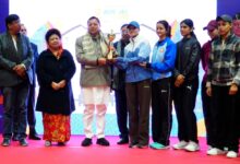 सीएम धामी ने विभिन्न खेल स्पर्धाओं में विजेता टीम को किया सम्मानित सीएम धामी ने विभिन्न खेल स्पर्धाओं में विजेता टीम को किया सम्मानित