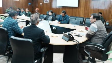 वन विभाग की ”गैर प्रकाष्ठ वन उपज का विकास तथा हर्बल एवं एरोमा टूरिज्म परियोजना“ के अन्तर्गत राज्य स्तरीय अनुश्रवण समिति की बैठक आयोजित