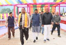किसान दिवस 2025 का कृषि मंत्री गणेश जोशी ने गौचर में कार्यक्रम स्थल का किया निरीक्षण