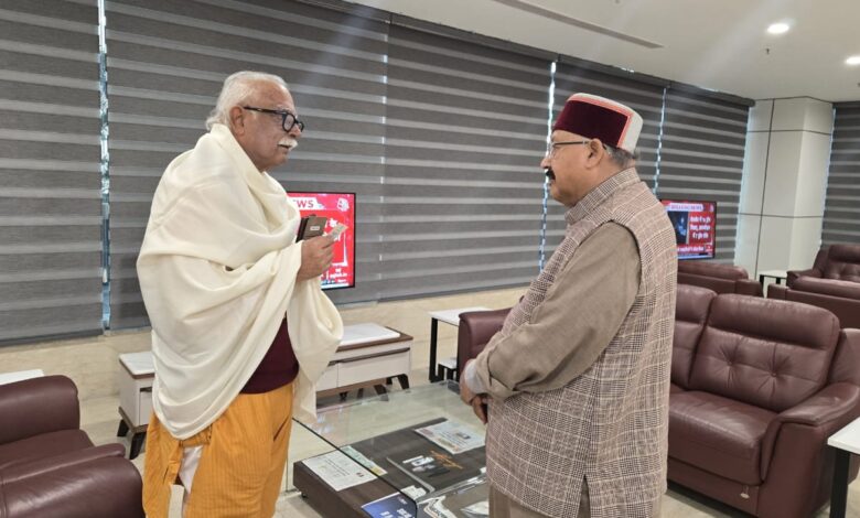 महाराज ने गोवा के राज्यपाल का देवभूमि आगमन पर किया स्वागत