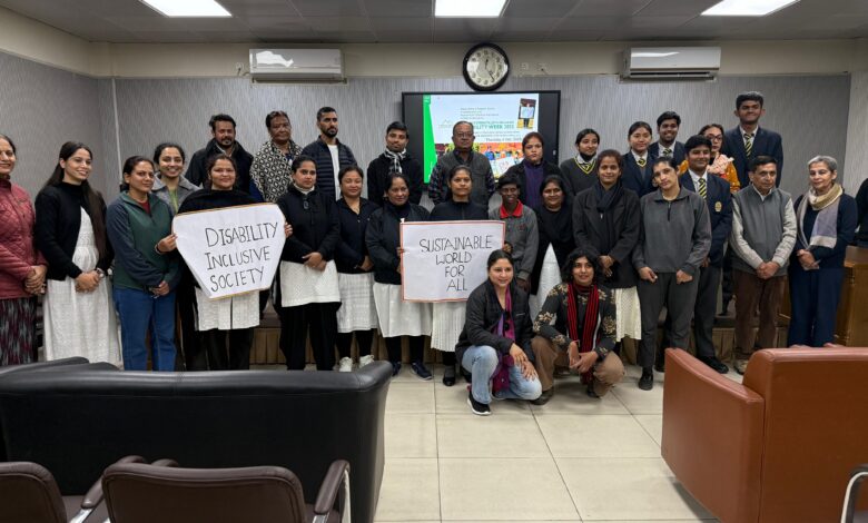 रैफेल द्वारा दून पुस्तकालय में अंतरराष्ट्रीय दिव्यांगता सप्ताह पर नुक्कड़ नाटक का आयोजन