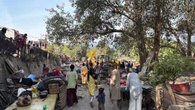 अतिक्रमण के विरुद्ध चला जिला प्रशासन का डंडा, चंद्रभागा नदी क्षेत्र में कब्जा अवसाद निकासी करते 20 से अधिक अवैध अध्यासन ध्वस्त