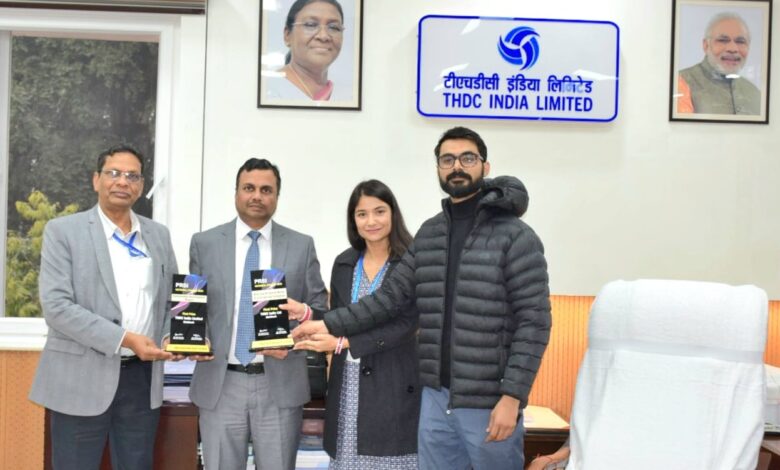 THDC को सर्वश्रेष्ठ सोशल मीडिया अवार्ड