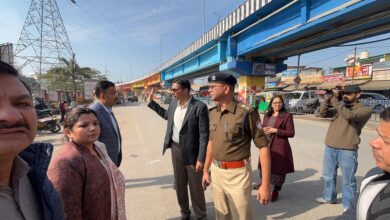 डीएम के दौरे का असर, आईएसबीटी पर निकासी गेट खुला, पार्किंग निर्माण प्रारंभ