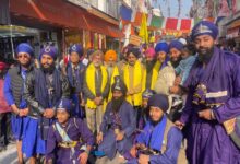 श्री गुरु गोबिन्द सिंह जी के 359वें प्रकाश पर्व पर नगर कीर्तन निकाला श्री गुरु गोबिन्द सिंह जी के 359वें प्रकाश पर्व पर नगर कीर्तन निकाला