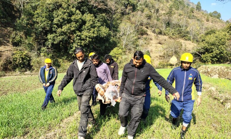 खाई में गिरी ऑल्टो कार, दो लोगों की मौत खाई में गिरी ऑल्टो कार, दो लोगों की मौत