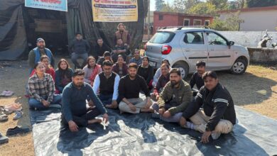 नर्सिंग एकता मंच का धरना 45वें दिन भी जारी, 19 तारीख को मुख्यमंत्री आवास घेराव की चेतावनी