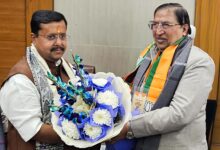 ’भाजपा राष्ट्रीय सह-कोषाध्यक्ष एवं सासंद राज्यसभा डा. नरेश बंसल ने नवनियुक्त भाजपा राष्ट्रीय अध्यक्ष नितिन नवीन से शिष्टाचार भेट की ’भाजपा राष्ट्रीय सह-कोषाध्यक्ष एवं सासंद राज्यसभा डा. नरेश बंसल ने नवनियुक्त भाजपा राष्ट्रीय अध्यक्ष नितिन नवीन से शिष्टाचार भेट की