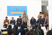 एनएसएस शिविर युवाओं में अनुशासन, राष्ट्रभक्ति और सामाजिक जिम्मेदारी का सशक्त मंच : गणेश जोशी