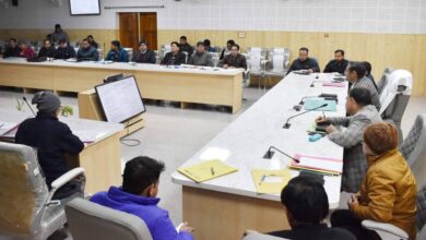 जिलाधिकारी गौरव कुमार ने जिलाधिकारी सभागार में बीस सूत्री कार्यक्रम एवं जिला योजना की समीक्षा बैठक की जिलाधिकारी गौरव कुमार ने जिलाधिकारी सभागार में बीस सूत्री कार्यक्रम एवं जिला योजना की समीक्षा बैठक की