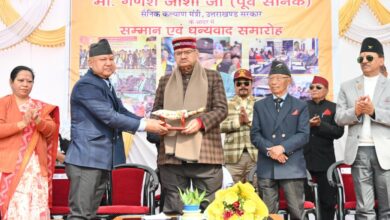 ऑल इंडिया गोरखा एक्ससर्विसेस वैलफेयर एसोसिएशन समाजसेवा के क्षेत्र में कार्य कर सराहनीय रही : जोशी