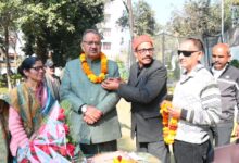 कृषि मंत्री गणेश जोशी से कृषि सहायकों के पदाधिकारियों ने भेंट कर मानदेय बढ़ोतरी के लिए जताया आभार कृषि मंत्री गणेश जोशी से कृषि सहायकों के पदाधिकारियों ने भेंट कर मानदेय बढ़ोतरी के लिए जताया आभार