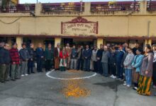 77वें गणतंत्र दिवस पर गोर्खाली सुधार सभा में ध्वजारोहण