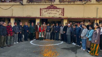 77वें गणतंत्र दिवस पर गोर्खाली सुधार सभा में ध्वजारोहण