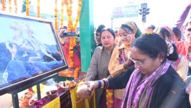 कोटद्वार में वीरांगना तीलू रौतेली जी की प्रतिमा का ऐतिहासिक लोकार्पण