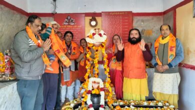 श्री धोलेश्वर महादेव मंदिर ग्राम धोलास देहरादून 34 वा स्थापना दिवस मनाया गया