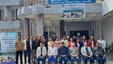 उत्तराखण्ड में पशुचिकित्सकों के लिए सात दिवसीय उन्नत प्रशिक्षण कार्यक्रम का शुभारम्भ