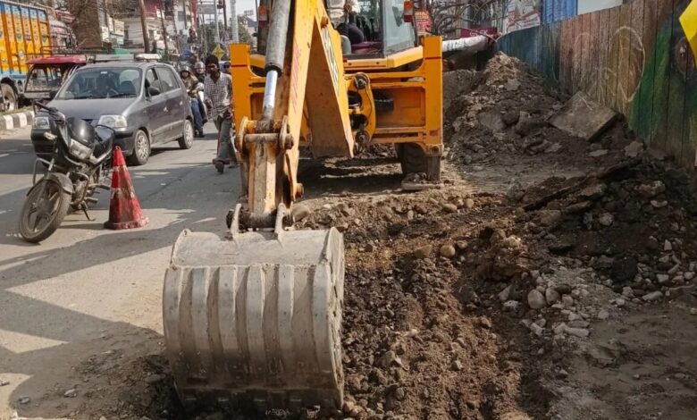 जिला प्रशासन की सख्ताई पर शिमला बायपास पर सड़क निर्माण शुरू