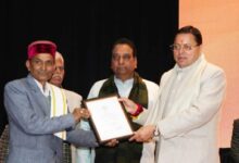 डॉ. नित्यानंद का पूरा जीवन – हिमालय, प्रकृति, समाज और राष्ट्र को रहा समर्पित : मुख्यमंत्री