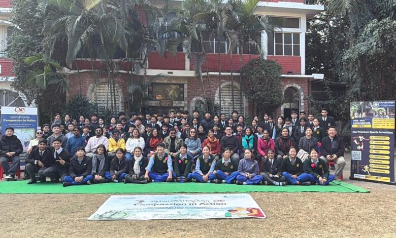 ओलंपस हाई में ‘कम्पैशन इन एक्शन’ अनुभवात्मक शिक्षण कार्यक्रम का आयोजन