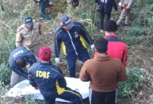 पिथौरागढ़ में खाई में गिरने से युवक की मृत्यु, SDRF टीम ने किया शव बरामद