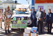 सरकार ने चमोली जिले के लिए पशुपालन विभाग एवं भारत-तिब्बत सीमा पुलिस बल को वेटेनरी मेडिकेयर यूनिट वाहन उपलब्ध कराया