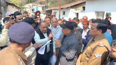 मसूरी के झड़ीपानी में भूमि को लेकर विवाद