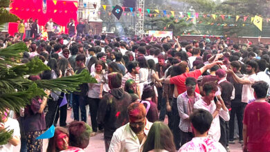 डीआईटी विश्वविद्यालय में “रंगोत्सव 2026 –द स्टूडेंट होली फेस्टिवल” का भव्य आयोजन डीआईटी विश्वविद्यालय में “रंगोत्सव 2026 –द स्टूडेंट होली फेस्टिवल” का भव्य आयोजन