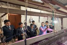 एडीफाई वर्ल्ड स्कूल के छात्र-छात्राओं ने सीखें हथकरघा एवं हस्तशिल्प की बारीकियां