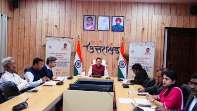 मुख्यमंत्री धामी के वन-क्लिक से जारी हुई फरवरी 2026 की पेंशन किश्त, 9.57 लाख से अधिक लाभार्थी लाभान्वित मुख्यमंत्री धामी के वन-क्लिक से जारी हुई फरवरी 2026 की पेंशन किश्त, 9.57 लाख से अधिक लाभार्थी लाभान्वित