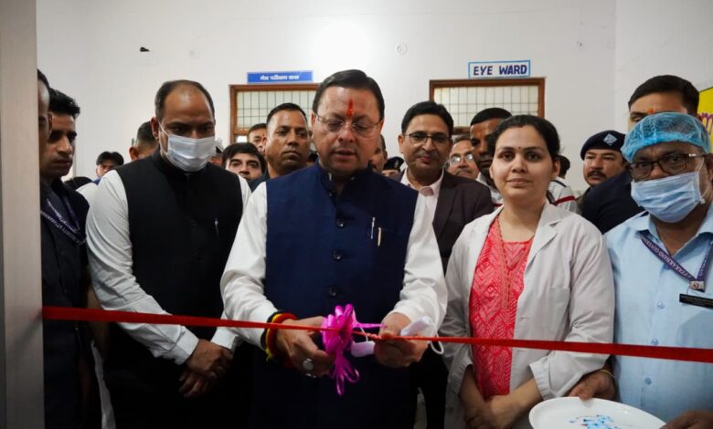 टनकपुर से मुख्यमंत्री धामी ने दी चम्पावत को स्वास्थ्य सेवाओं की बड़ी सौगात