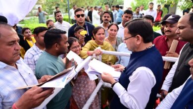 मुख्यमंत्री धामी ने ‘मुख्य सेवक संवाद’ में सुनी क्षेत्र की समस्याएं, दिए समाधान के निर्देश