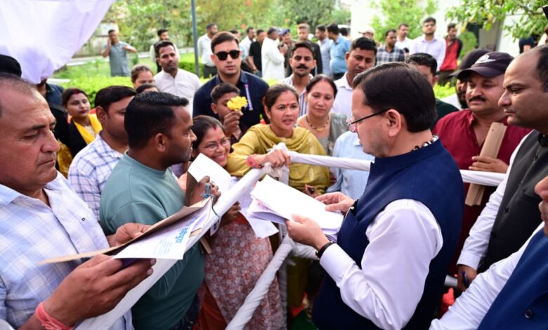 मुख्यमंत्री धामी ने ‘मुख्य सेवक संवाद’ में सुनी क्षेत्र की समस्याएं, दिए समाधान के निर्देश
