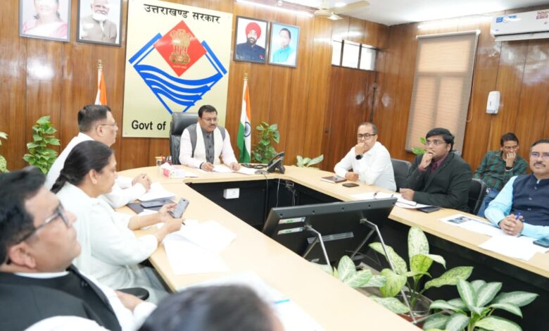 मुख्य सचिव की अध्यक्षता में व्यय-वित्त समिति की बैठक, विभिन्न विकास योजनाओं को स्वीकृति