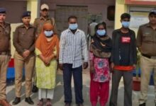 नाबालिग से जबरन अनैतिक देह व्यापार करवाने वाली दो महिलाओं सहित 4 गिरफ्तार