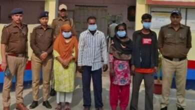 नाबालिग से जबरन अनैतिक देह व्यापार करवाने वाली दो महिलाओं सहित 4 गिरफ्तार