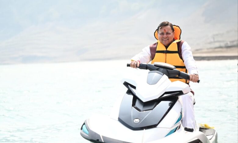 टिहरी झील बनेगी विश्व में पर्यटन-खेल का प्रमुख केंद्रः सीएम