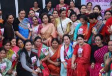 ‘‘साड़ी गौरव मैराथन’’ में महिलाओं ने दिखाया उत्साह, परम्परा और स्वास्थ्य जागरूकता का दिया संदेश