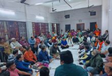 16 मार्च 2026 परम पूज्य महान श्री श्री 108 रवींद्र पुरी जी महाराज के पावन में सानिध्य में सेवादल की बैठक संपन्न हुई 16 मार्च 2026 परम पूज्य महान श्री श्री 108 रवींद्र पुरी जी महाराज के पावन में सानिध्य में सेवादल की बैठक संपन्न हुई