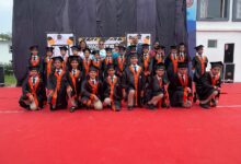 नन्हे मुन्ने बच्चों के डिग्री एवं प्रमाण-पत्र प्राप्त कर चेहरे खिले