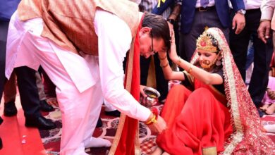 नवरात्रि पर 11 हजार कन्याओं का पूजन