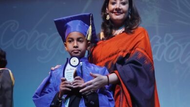 ओलंपस हाई में प्री-प्राइमरी विद्यार्थियों के लिए दीक्षांत समारोह आयोजित