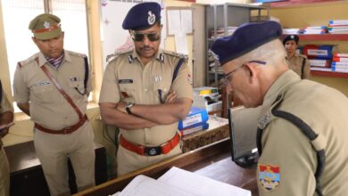 पुलिस महानिरीक्षक, गढ़वाल परिक्षेत्र ने किया कोतवाली का वार्षिक निरीक्षण