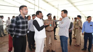 सीएस और डीजीपी ने पीएम मोदी के दौरे की तैयारियों को लेकर कार्यक्रम स्थल का स्थलीय निरीक्षण किया