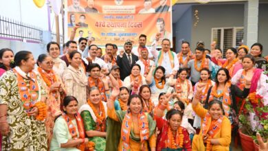 भाजपा के 47वें स्थापना दिवस पर तीन दर्जन से अधिक लोगों ने ग्रहण की पार्टी की सदस्यता