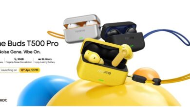 realme Buds T500 Pro 16 अप्रैल को फ्लैगशिप Hi-Res साउंड और उन्नत ANC के साथ लॉन्च होने के लिए तैयार realme Buds T500 Pro 16 अप्रैल को फ्लैगशिप Hi-Res साउंड और उन्नत ANC के साथ लॉन्च होने के लिए तैयार