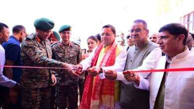 पूर्व सैनिकों को मिला तोहफा, सीएम ने किया सीएसडी कैंटीन व सैनिक मिलन केन्द्र का लोकार्पण पूर्व सैनिकों को मिला तोहफा, सीएम ने किया सीएसडी कैंटीन व सैनिक मिलन केन्द्र का लोकार्पण