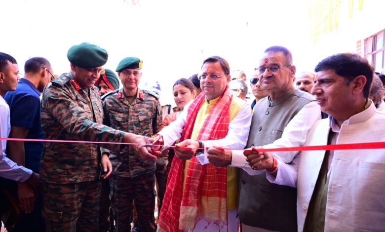 पूर्व सैनिकों को मिला तोहफा, सीएम ने किया सीएसडी कैंटीन व सैनिक मिलन केन्द्र का लोकार्पण पूर्व सैनिकों को मिला तोहफा, सीएम ने किया सीएसडी कैंटीन व सैनिक मिलन केन्द्र का लोकार्पण